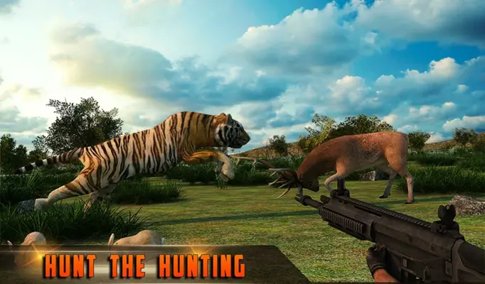 Wild Hunter Jungle Shooting 3D android App screenshot 0