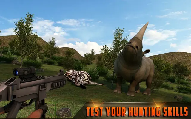 Wild Hunter Jungle Shooting 3D android App screenshot 9