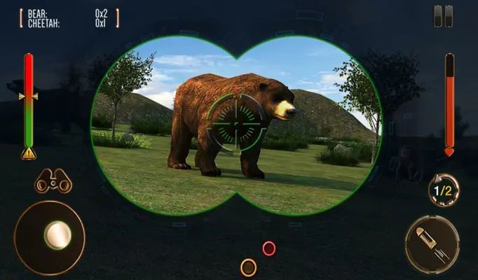 Wild Hunter Jungle Shooting 3D android App screenshot 1